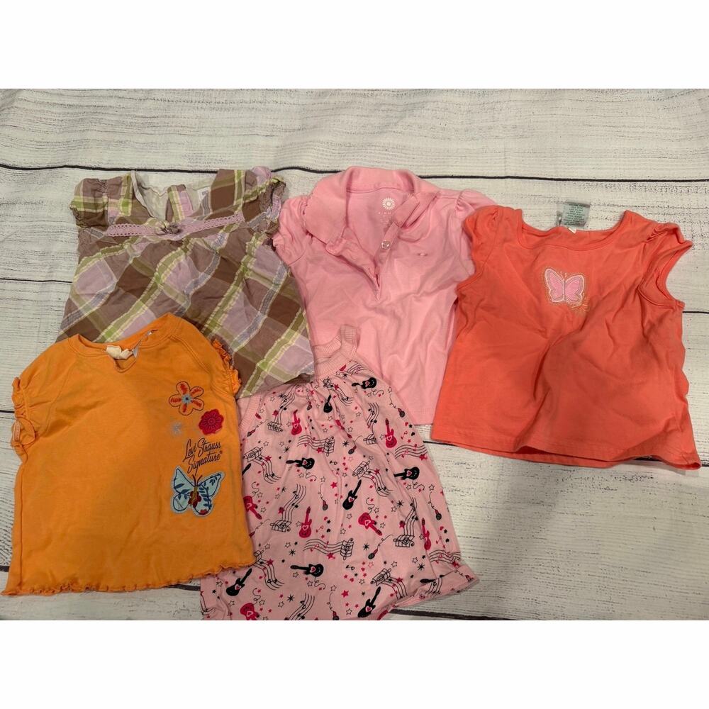 Lot of 5 Tops Size 2T/24 months